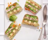 Gemüse-Shrimps-Sülze