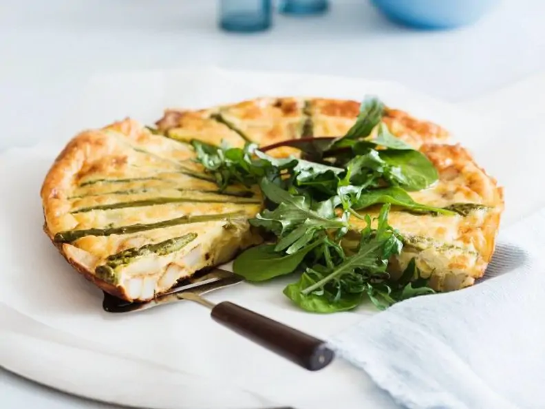 Spargel-Kartoffel-Frittata
