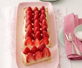 Vegane Erdbeertarte