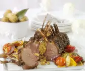 Gefülltes Lammkarree