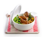 Lammgulasch mit Gemüse
