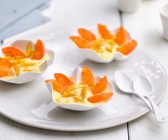 Spanische Dessertcreme mit Aprikosen