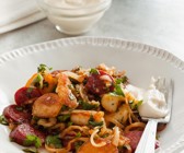 Bratkartoffeln mit Chorizo