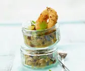 Calamari mit Oliven-Salsa