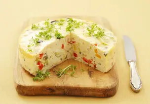 Paprika-Käsetorte