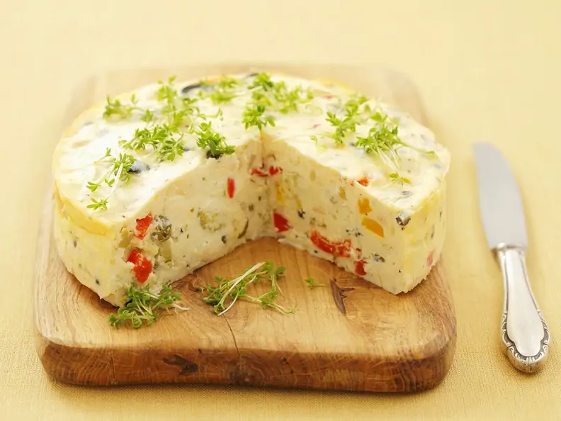 Paprika-Käsetorte