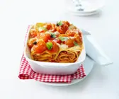 Spirallasagne mit Tomaten