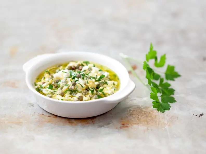 Kapern-Eier-Dip