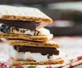 Marshmallow-Sandwiches vom Grill