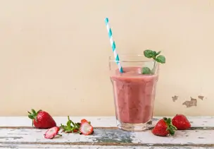 Erdbeer-Chia-Smoothie