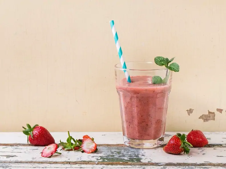 Erdbeer-Chia-Smoothie