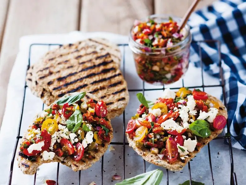 Tomaten-Feta-Salsa