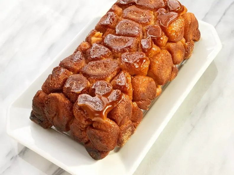 Karamellisierter Hefekuchen