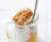 Quarkmousse im Glas