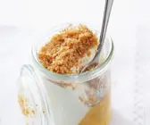 Quarkmousse im Glas