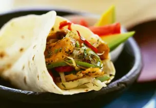 Kürbis-Wrap vegan