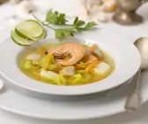 Fisch-Gemüsesuppe