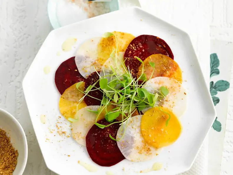 Rüben-Carpaccio