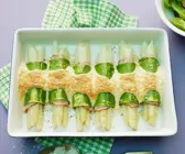 Überbackene Spargel-Cannelloni