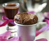 Kleiner Schoko-Käsekuchen aus der Mikrowelle