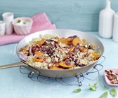 Pikante Quinoapfanne mit Aprikosen