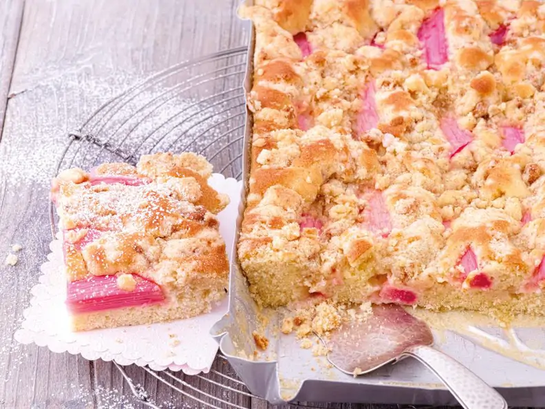 Rhabarber-Dinkel-Kuchen