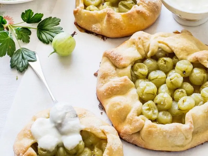 Kleine Stachelbeer-Galettes