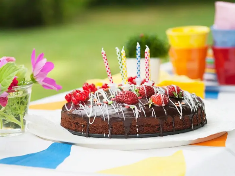 Schokokuchen zum Geburtstag