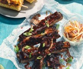 Glasierte Rippchen vom Grill