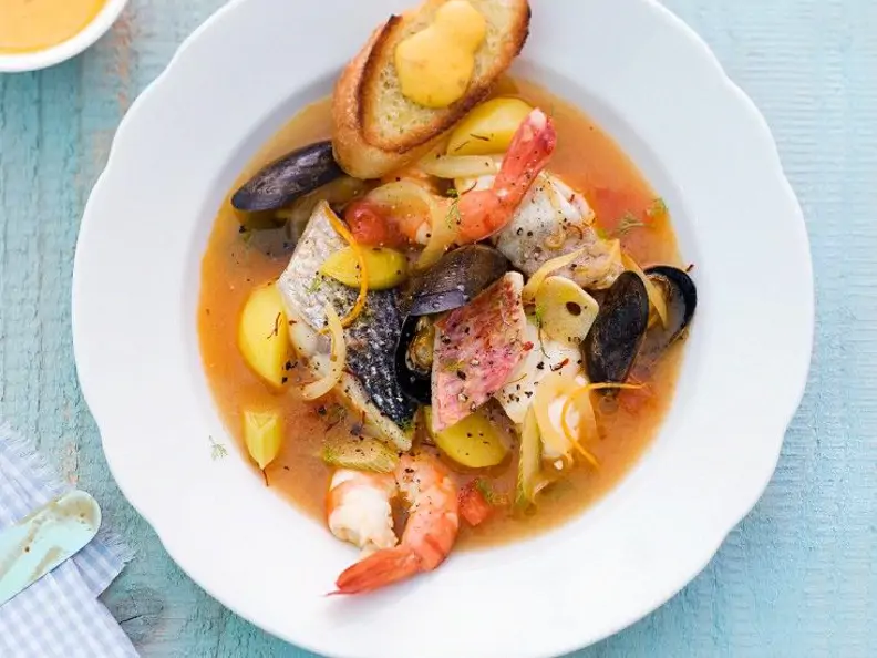 Fischeintopf mit Muscheln