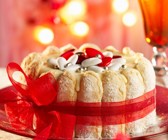 Charlotte mit Vanillecreme