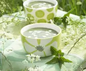Brennesselsuppe mit Sahne