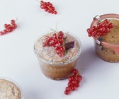 Stracciatella-Kuchen im Glas