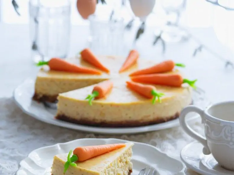 Möhren-Käsekuchen