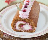 Cranberry-Roulade