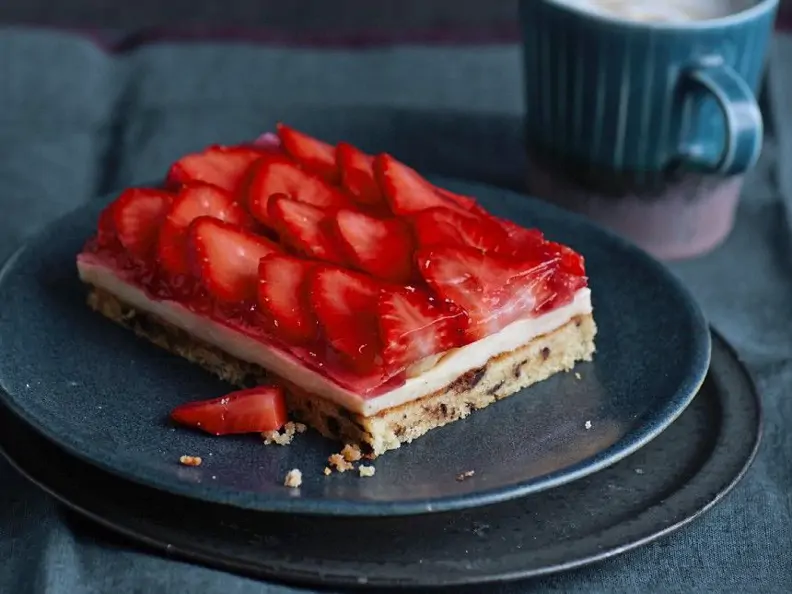 Erdbeerkuchen