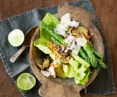 Grüner Spargelsalat mit Shiitake