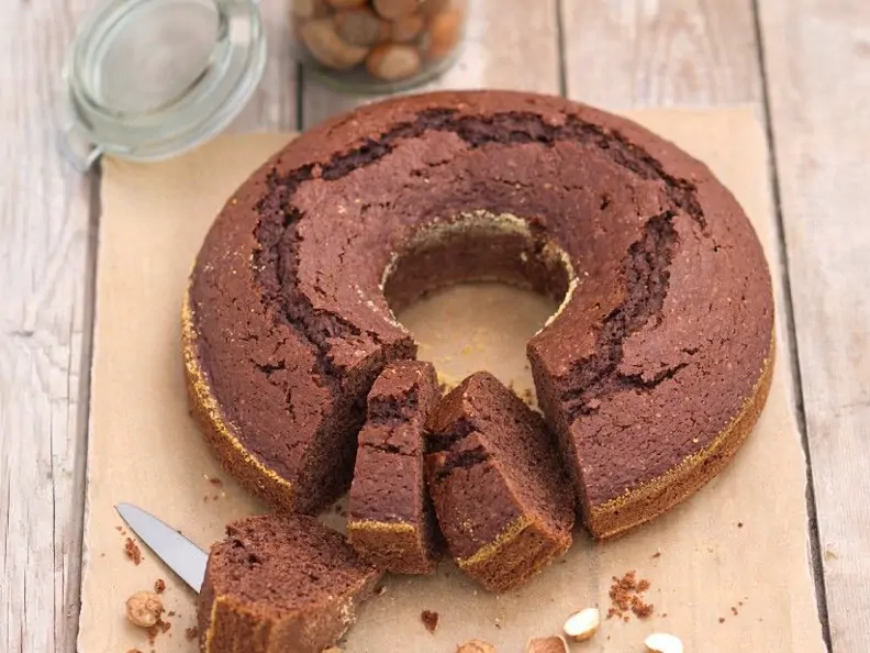 Veganer Schoko-Nuss-Kuchen