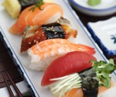 Verschiedene Nigiri-Suhsi