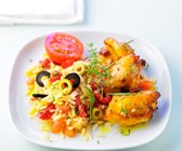 Chickenwings mit Olivenreis