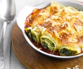 Auflauf mit Mangold-Cannelloni