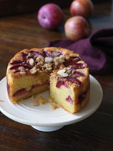 Mmmh, wie dieser glutenfreie Pflaumenkuchen duftet!