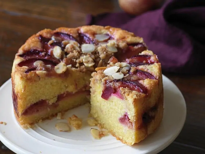 Glutenfreier Pflaumenkuchen