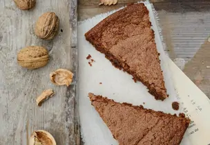 Vegane Bohnen-Nuss-Brownies