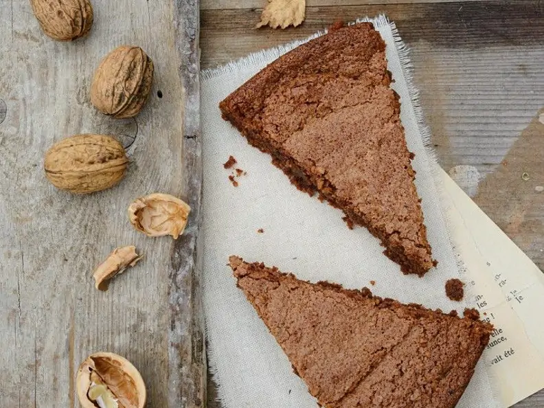 Vegane Bohnen-Nuss-Brownies