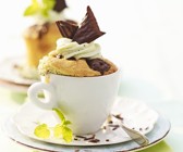 Minz-Schoko-Tassenkuchen