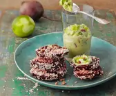 Rote-Bete-Taler mit Sesam
