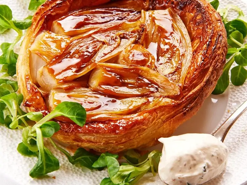 Tarte Tatin mit Chicoree