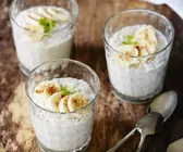 Chia-Pudding mit Banane