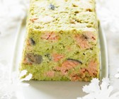 Erbsen-Lachs-Terrine